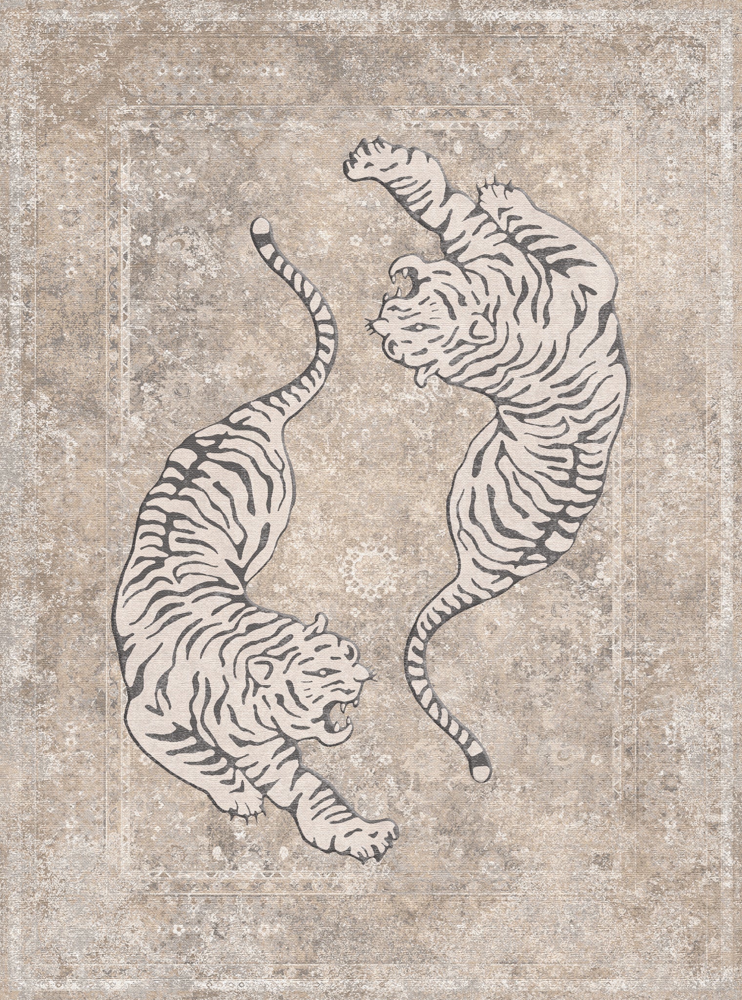 Zendaya Majestic Tigers Rug