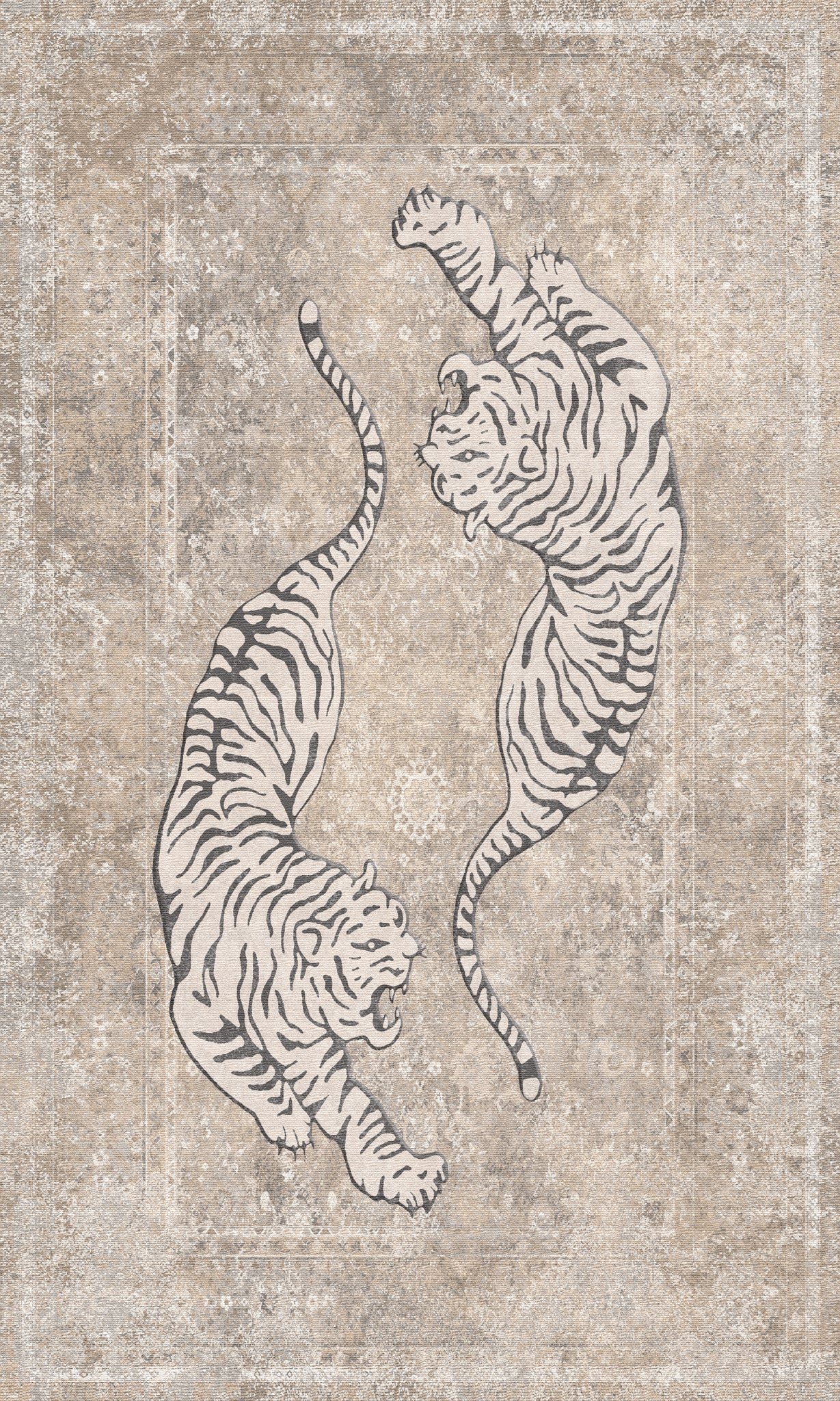 Zendaya Majestic Tigers Rug