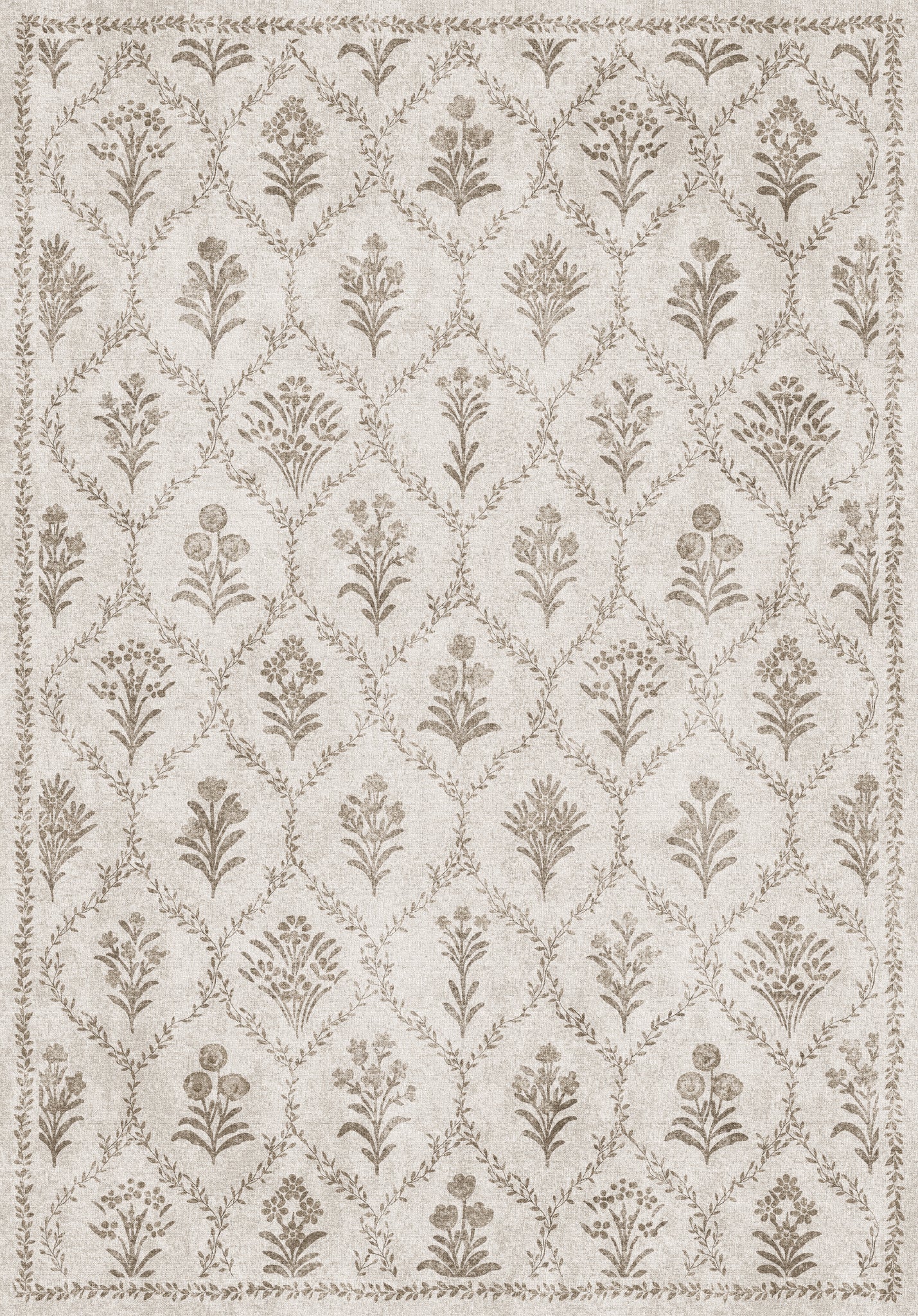 Millie Senovinis gėlių sodo kilimas