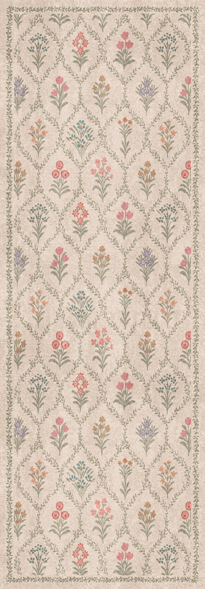 Millie Vintage Bloemen Tuinkleed