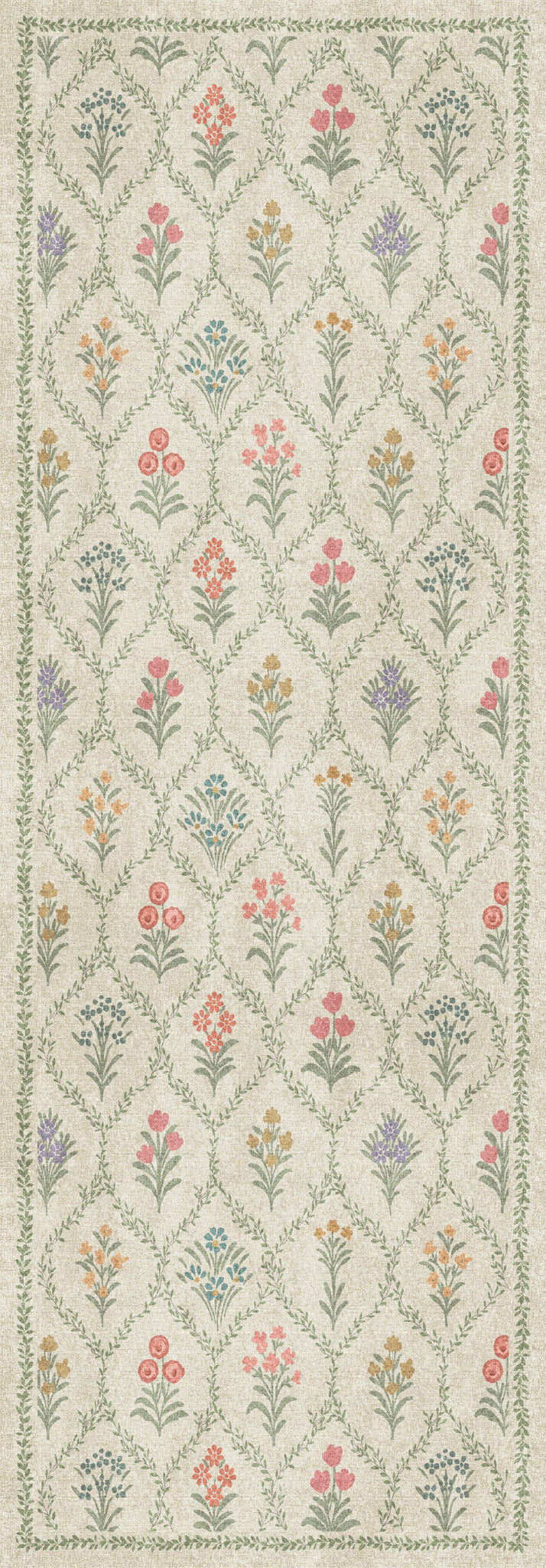 Millie Senovinis gėlių sodo kilimas