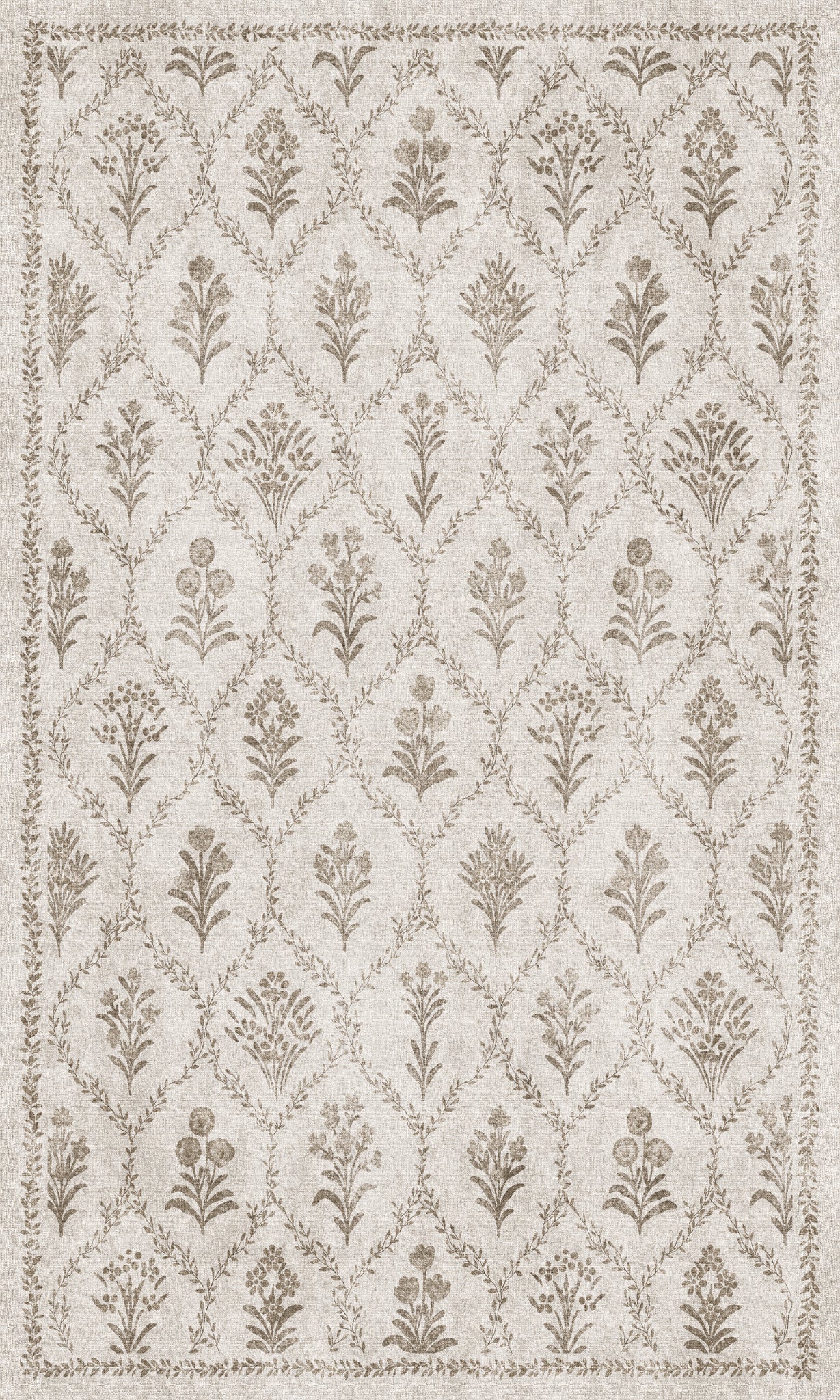 Millie Senovinis gėlių sodo kilimas