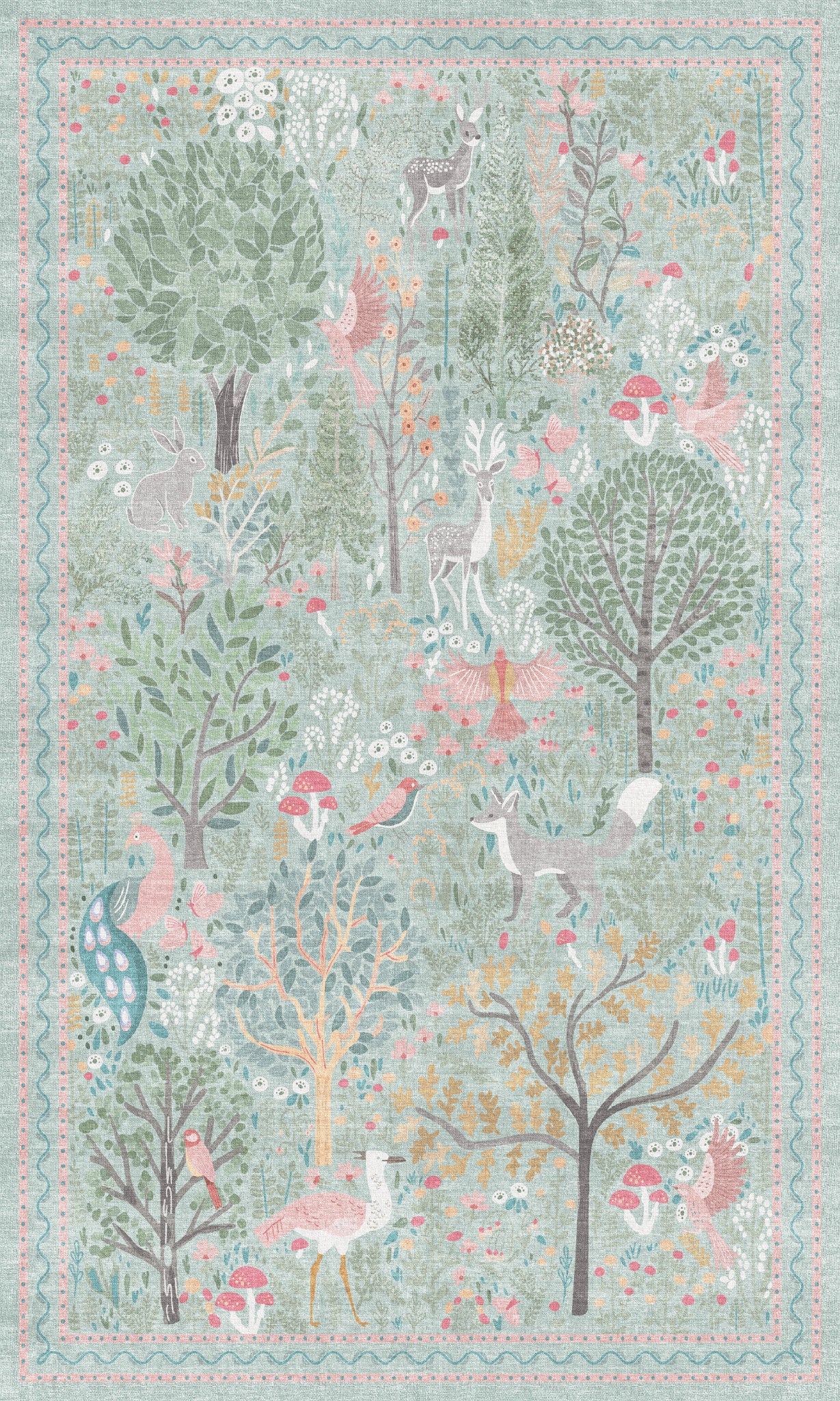 Marlie Whimsical Forest Rug