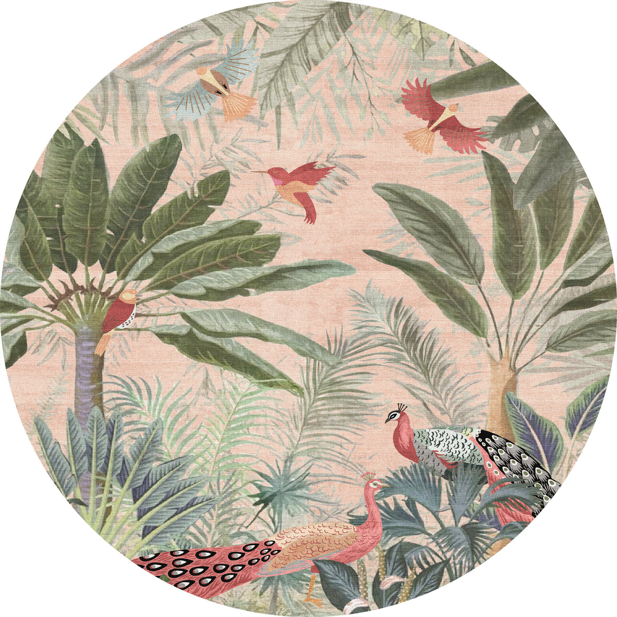Ellis Tropischer Vogel-Garten-Teppich