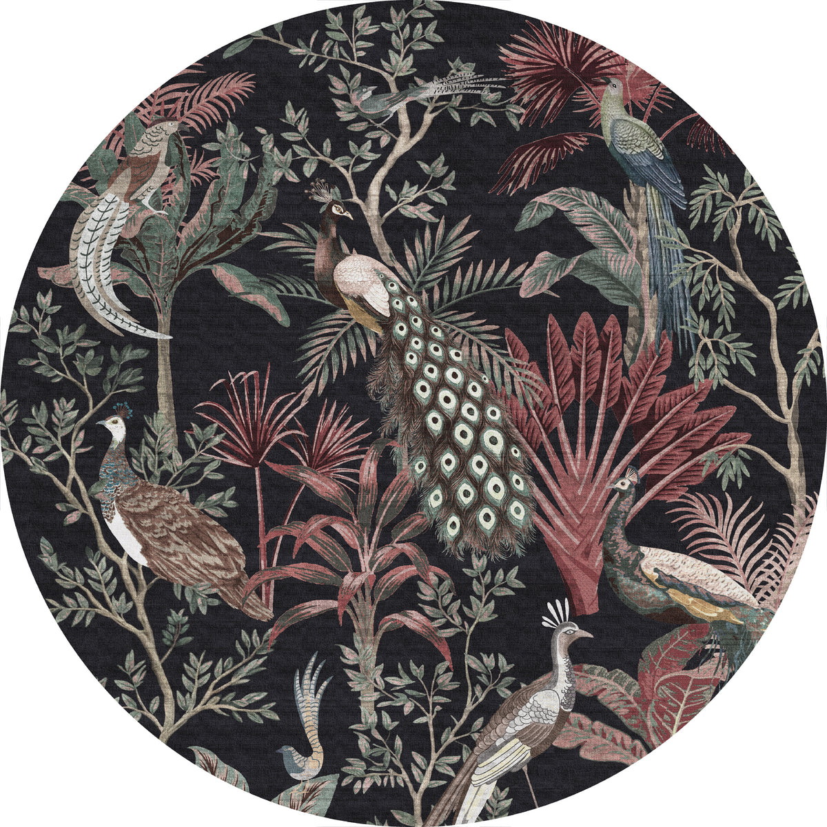 Thea Tropical Bird Garden Rug