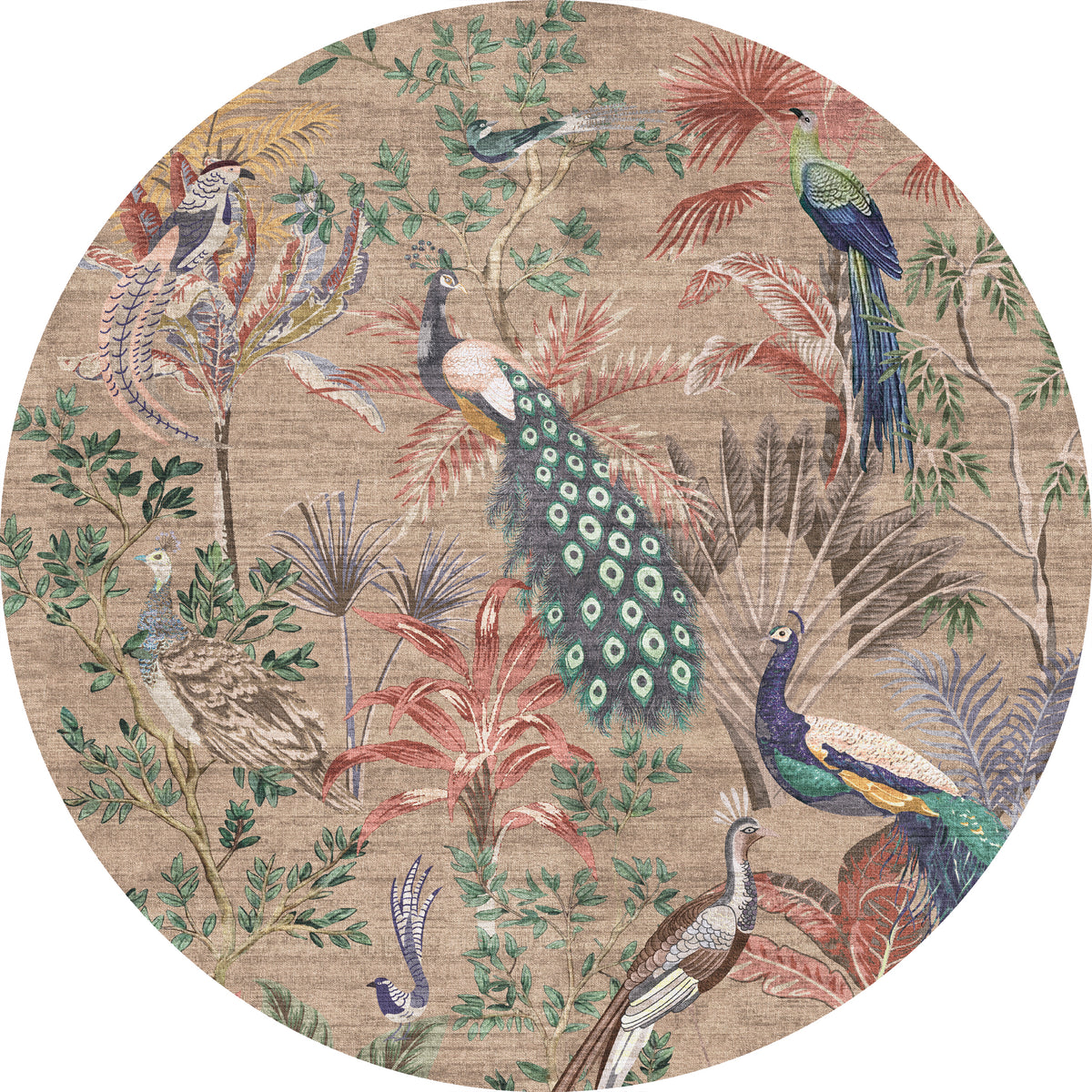 Thea Tropical Bird Garden Rug