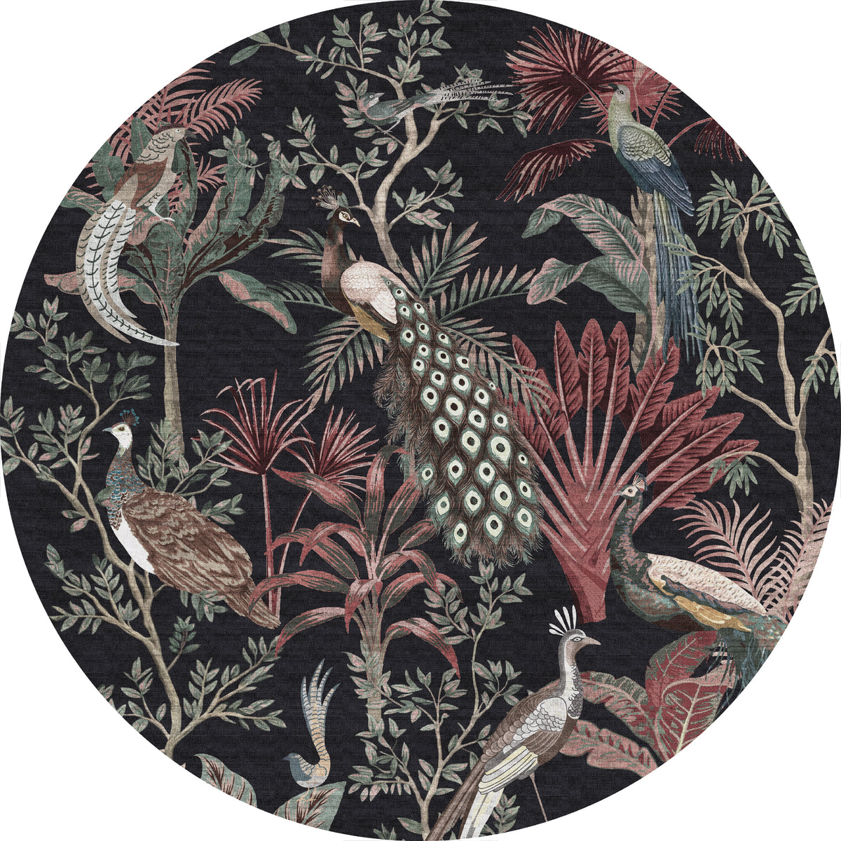 Thea Tropical Bird Garden Rug
