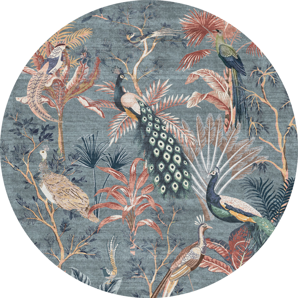 Thea Tropical Bird Garden Rug