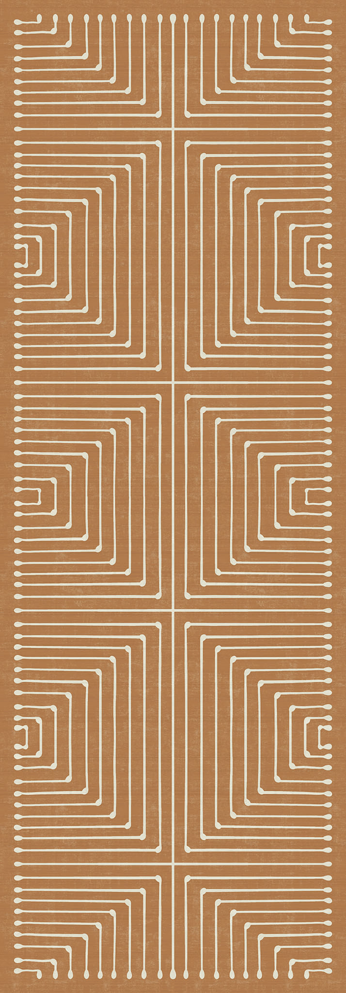 Olis Modern Inkdrop Geometric Rug