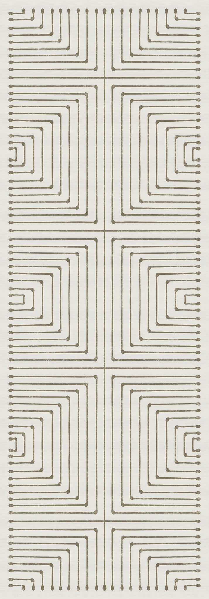 Olis Modern Inkdrop Geometric Rug