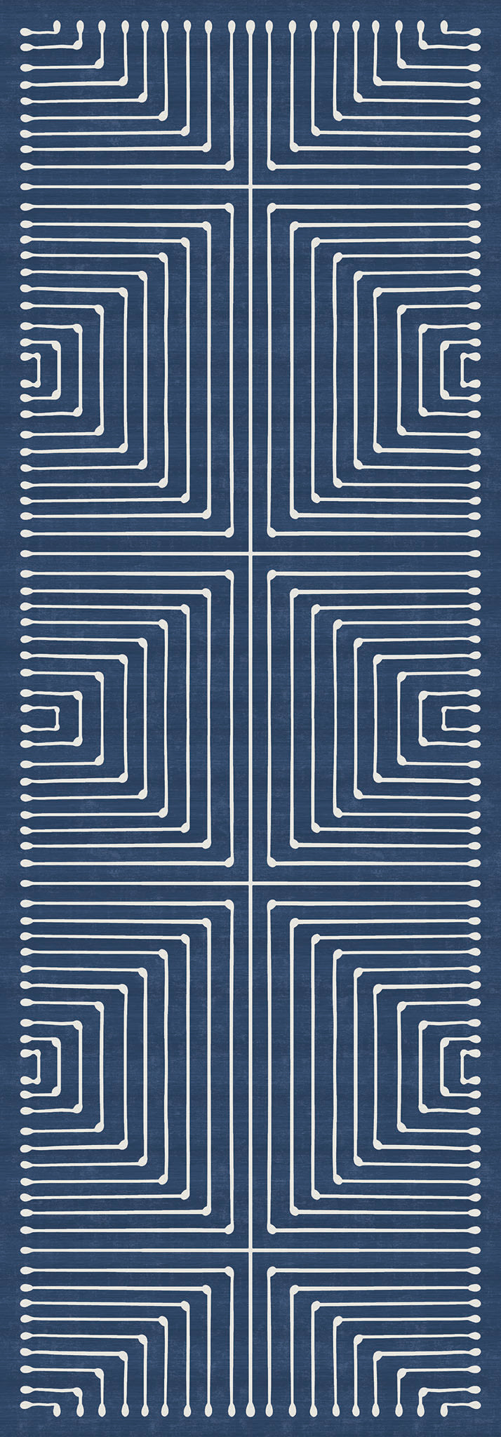 Olis Modern Inkdrop Geometric Rug