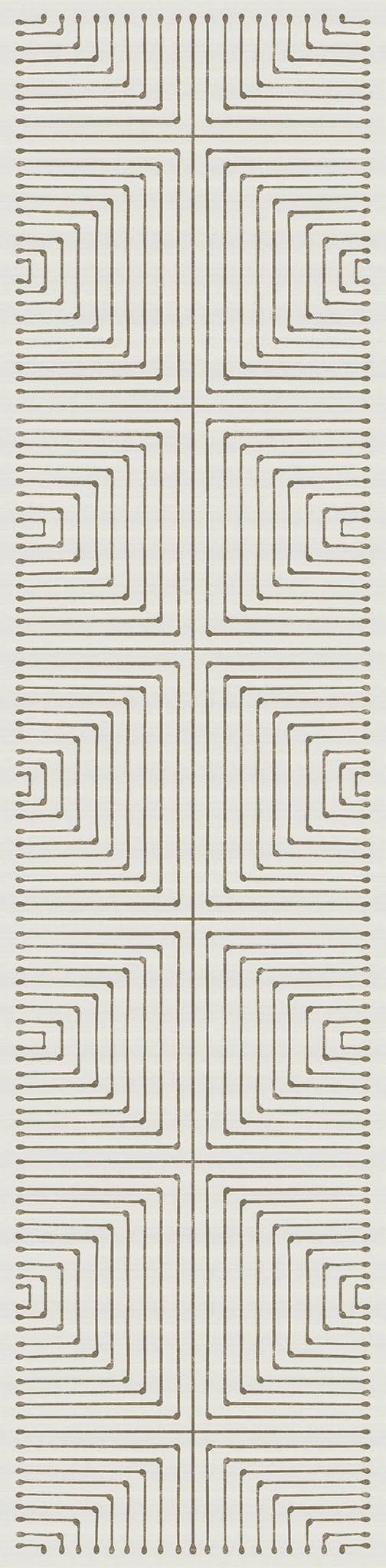 Olis Modern Inkdrop Geometric Rug