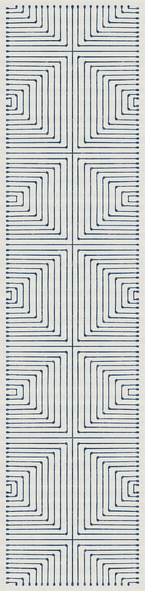 Olis Modern Inkdrop Geometric Rug