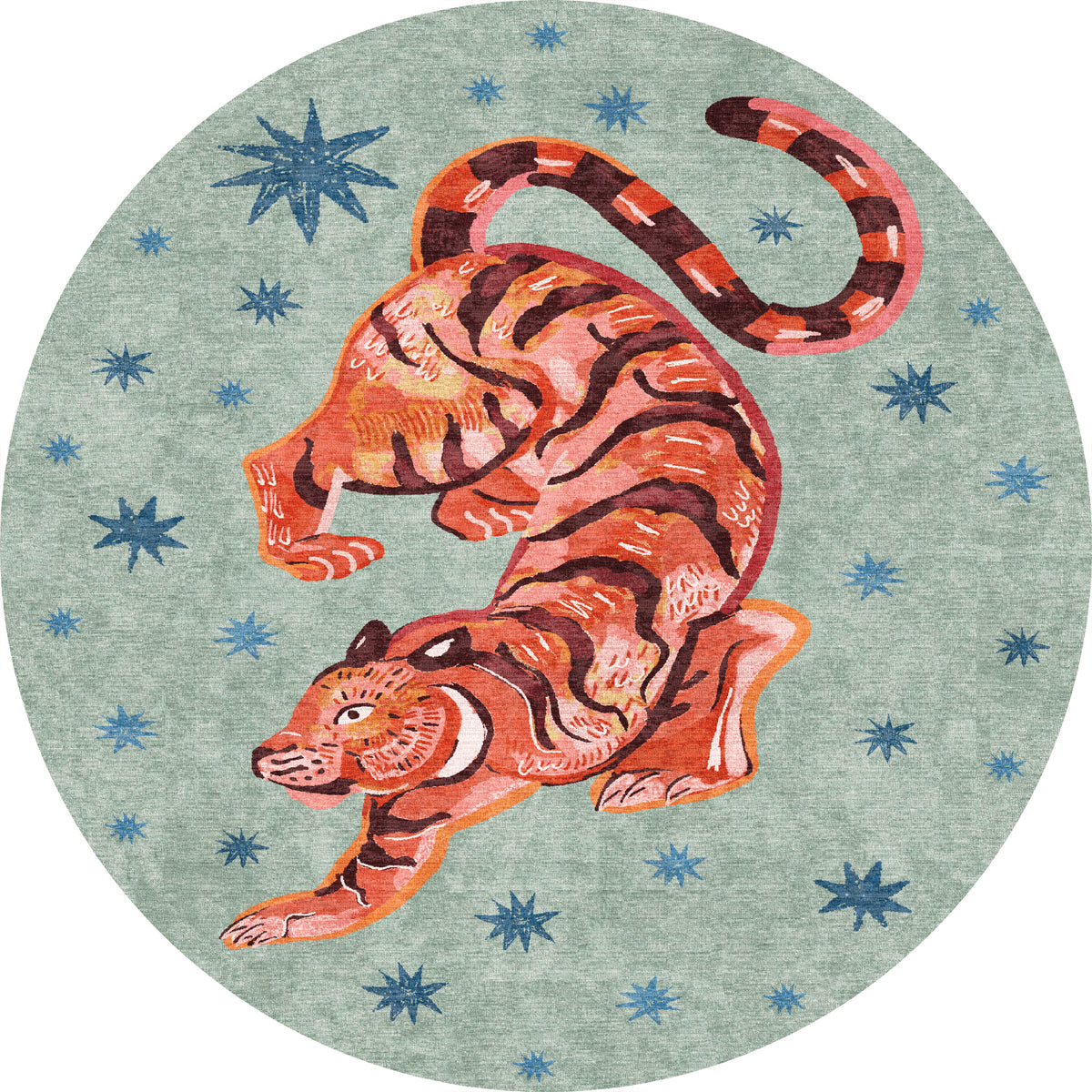 Kairo Himmlischer Tiger-Teppich