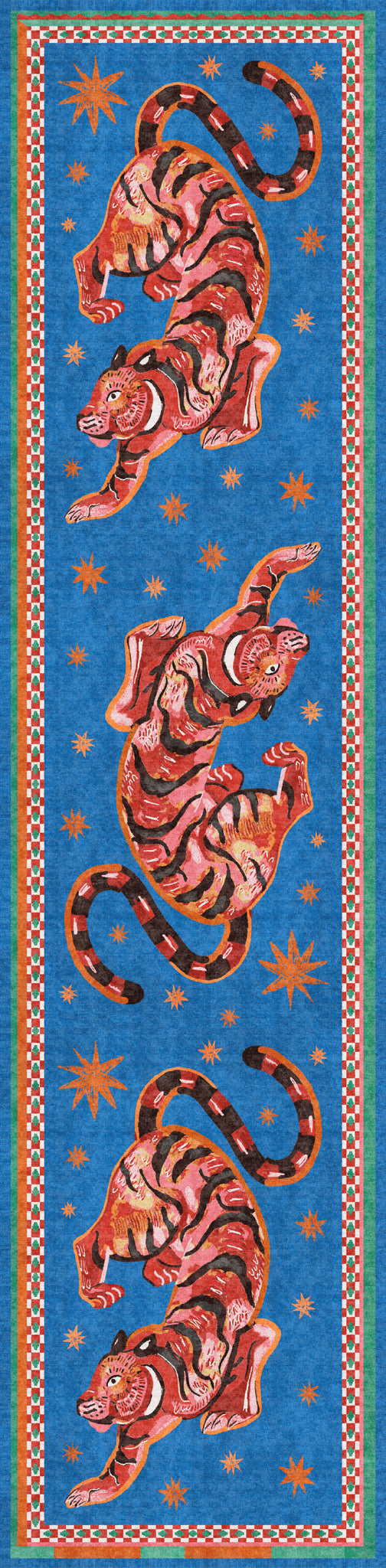 Kairo Himmlischer Tiger-Teppich