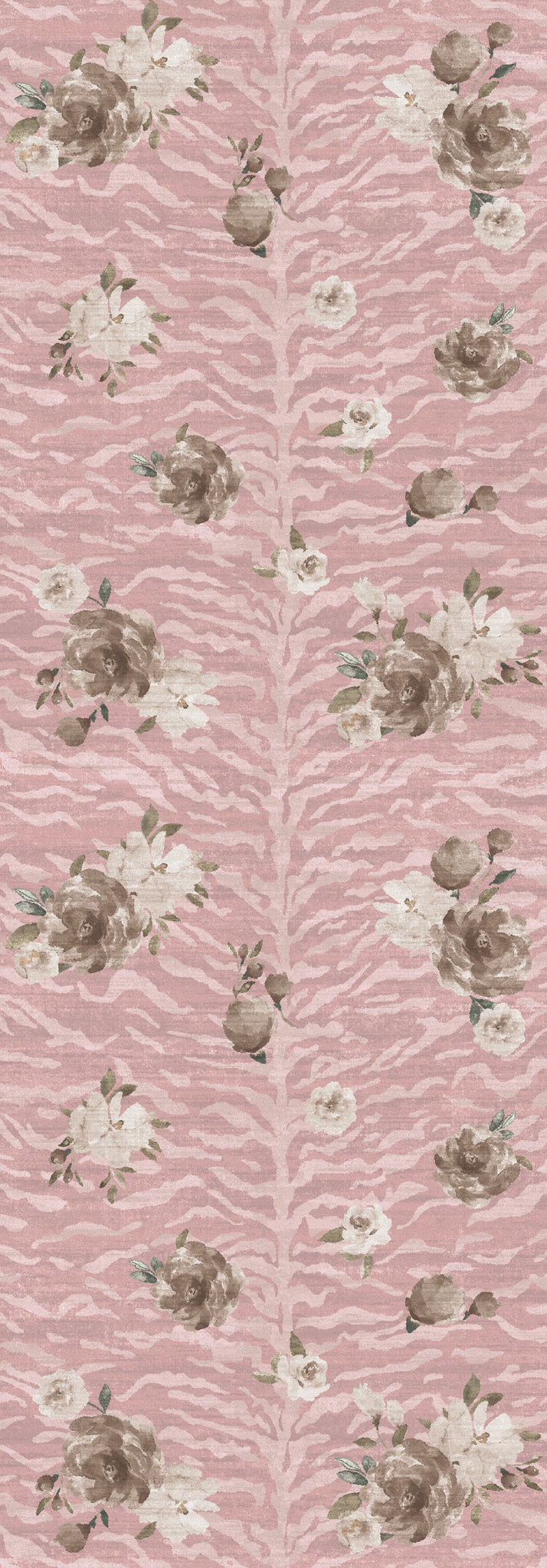 Tessa Gėlių zebro rašto kilimas