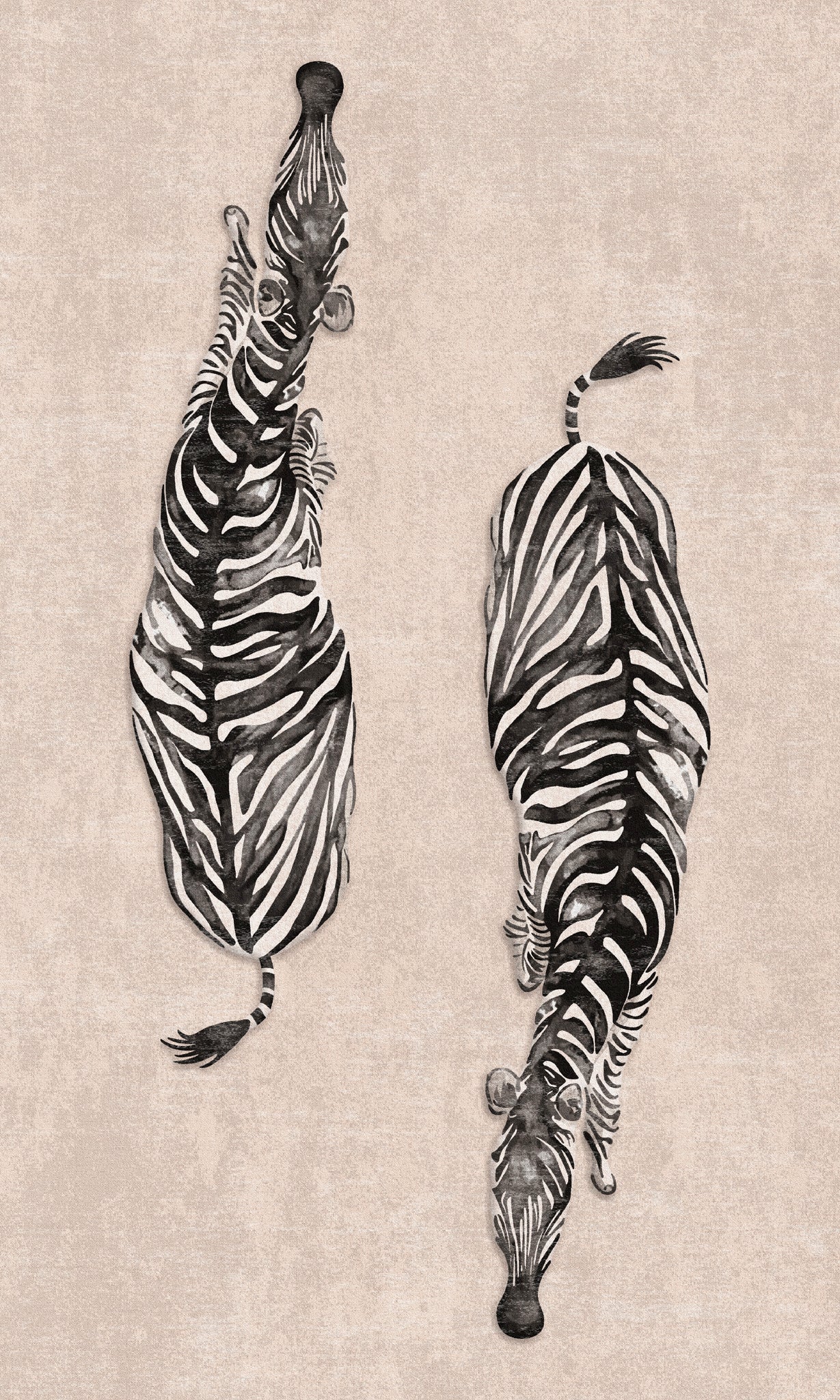 Sierra Dual Zebra Modern Rug