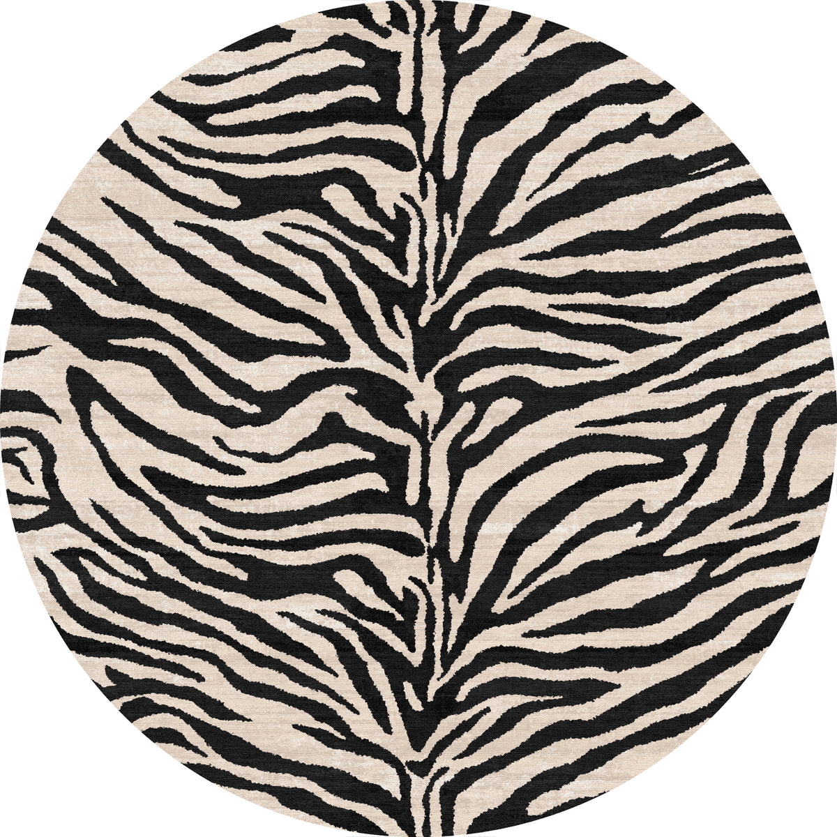 Zaira Abstract Zebra Print Rug