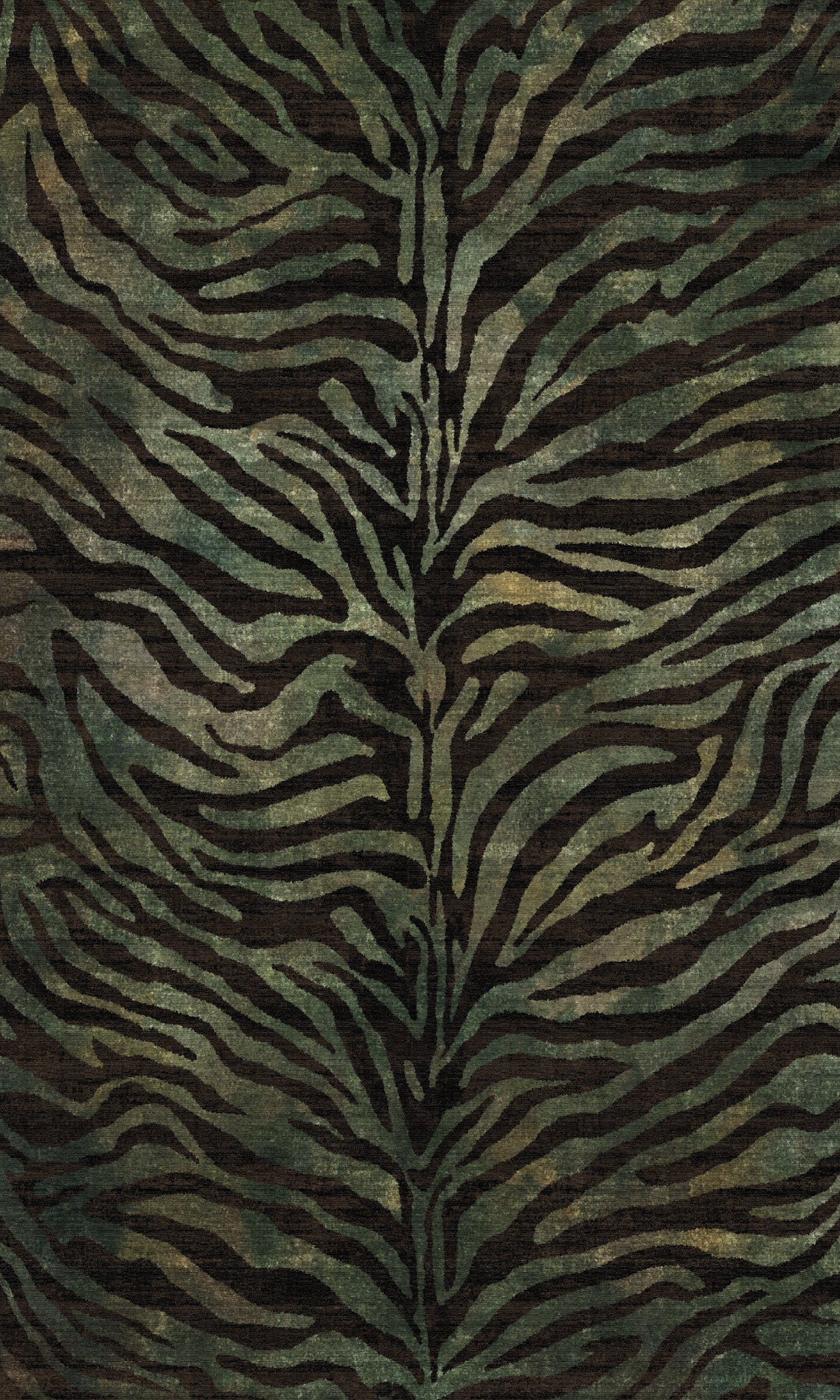 Zaira Dywan z nadrukiem abstrakcyjnej zebry