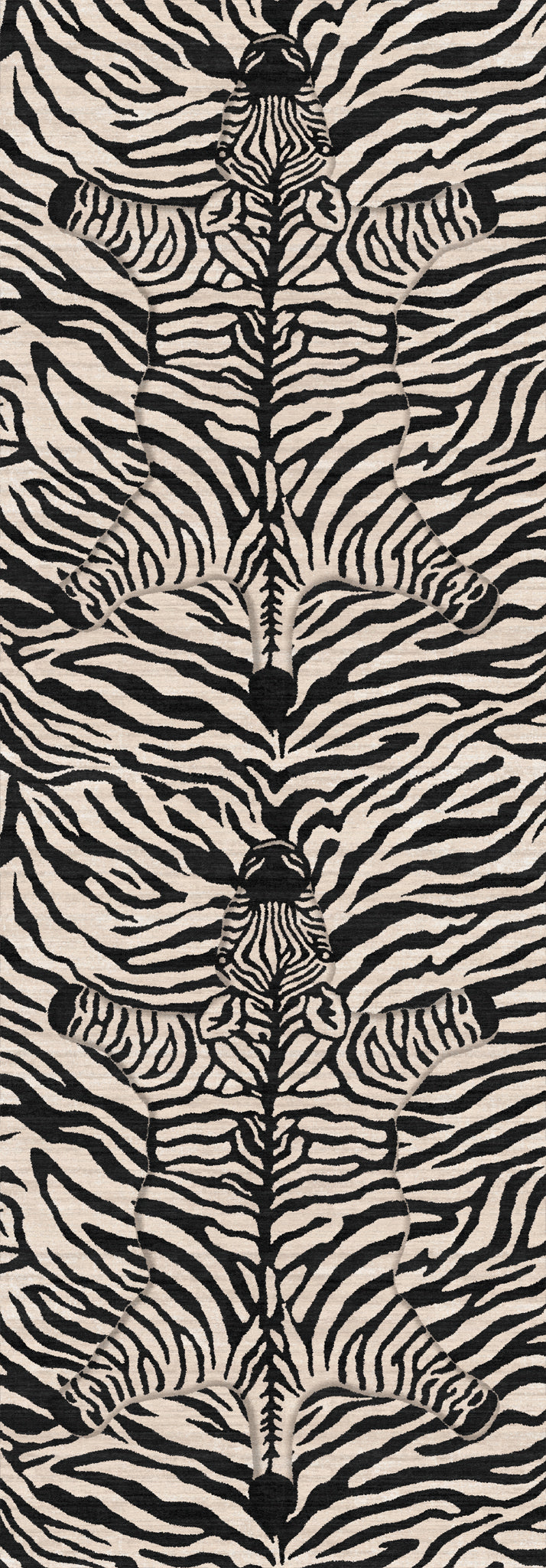 Shaye Dywan Modern Zebra Pattern