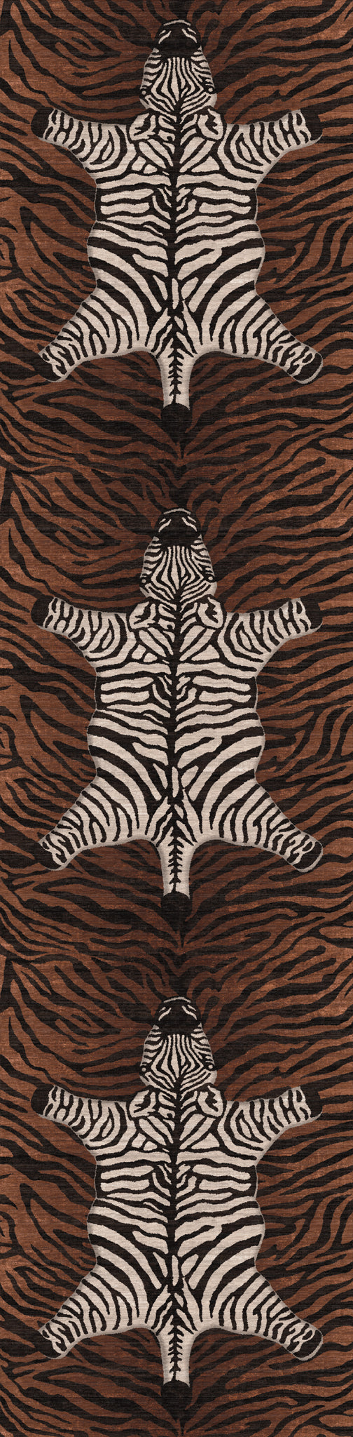 Shaye Dywan Modern Zebra Pattern