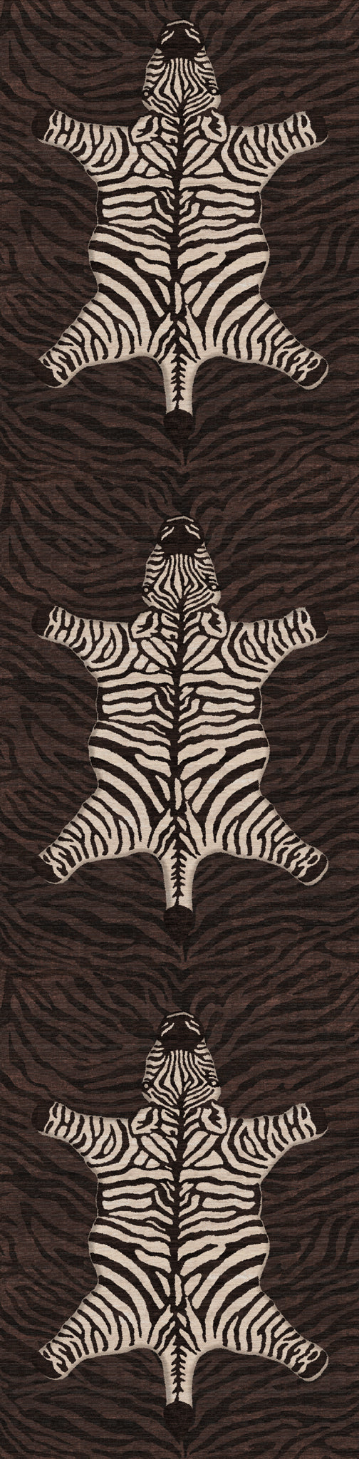 Shaye Dywan Modern Zebra Pattern