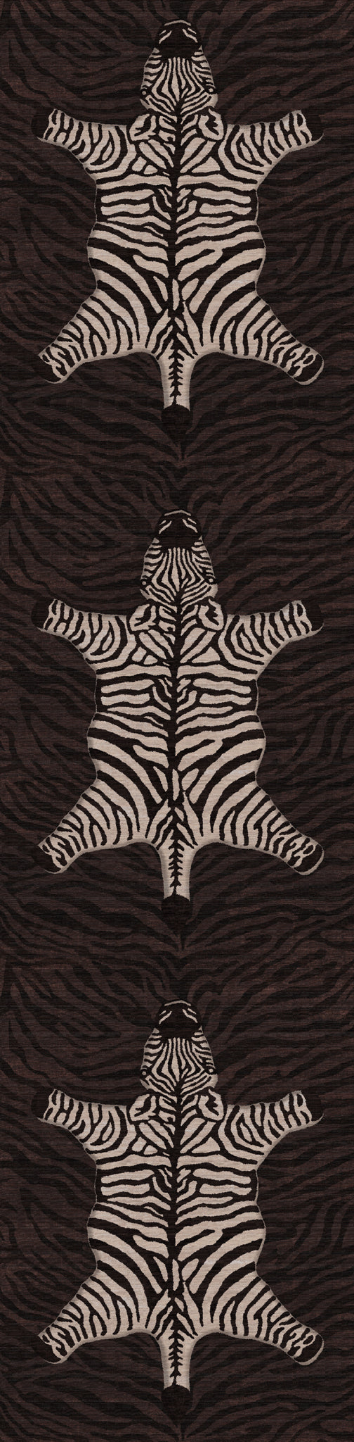 Saie Modern Zebra Pattern Rug