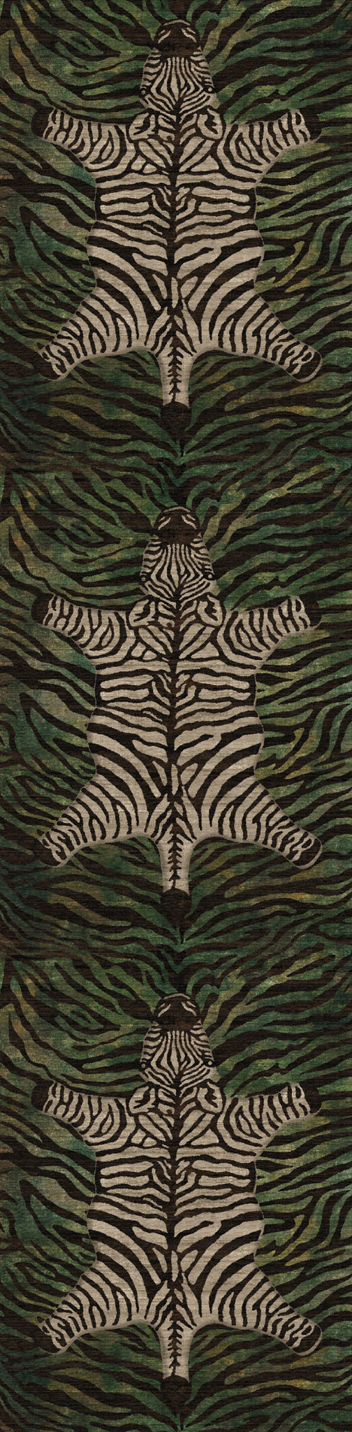Saie Modern Zebra Pattern Rug