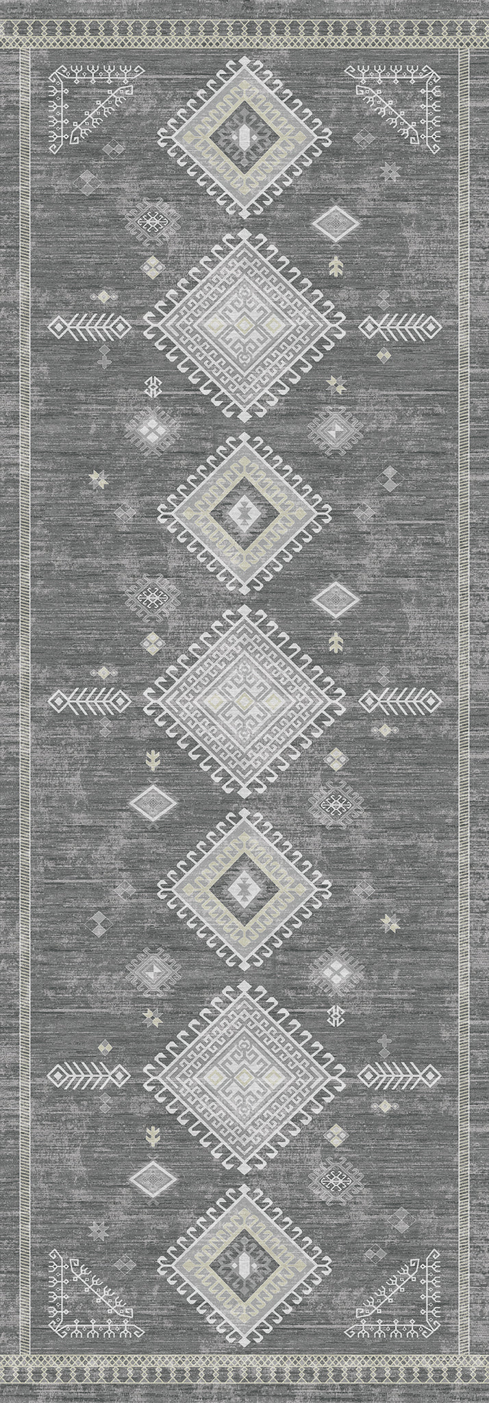 Mila Tribal Diamond Pattern Rug