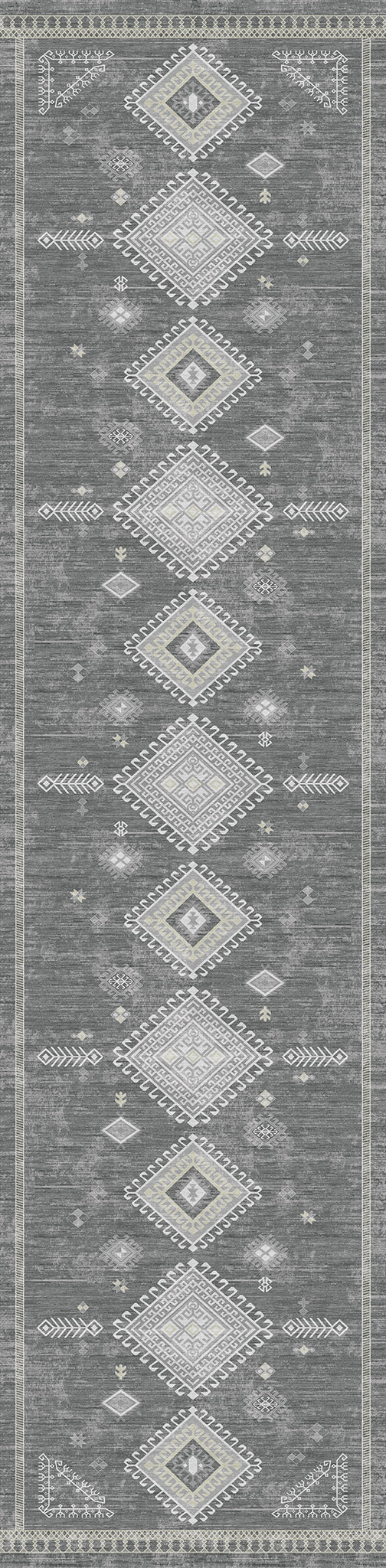 Mila Tribal Diamond Pattern Rug