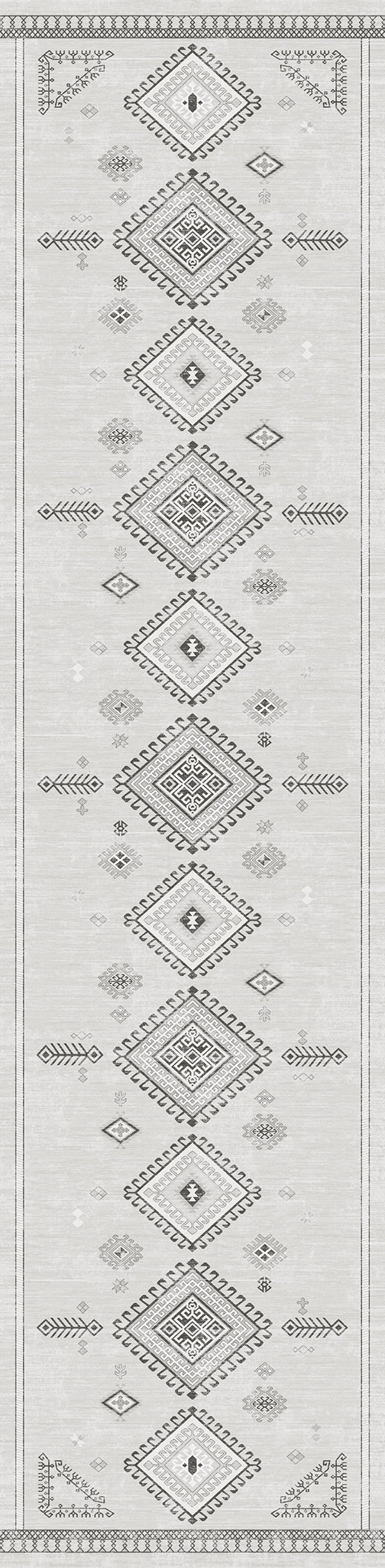 Mila Tribal Diamond Pattern Rug