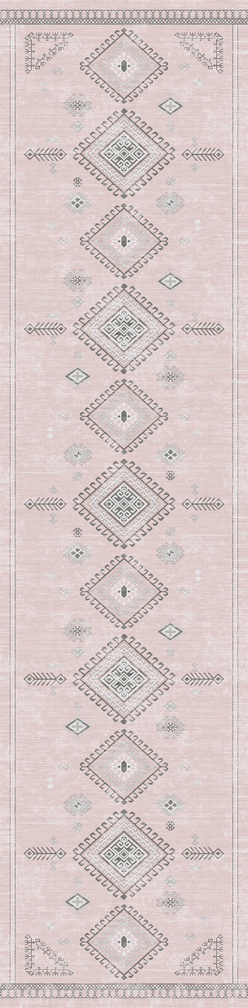 Mila Tribal Diamond Pattern Rug