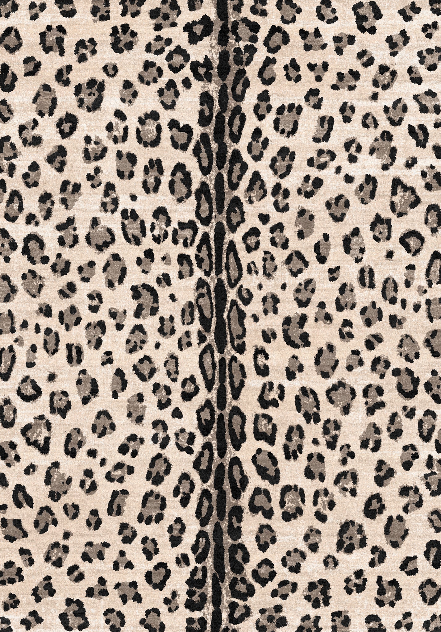 Rory Modern Leopard Print Rug