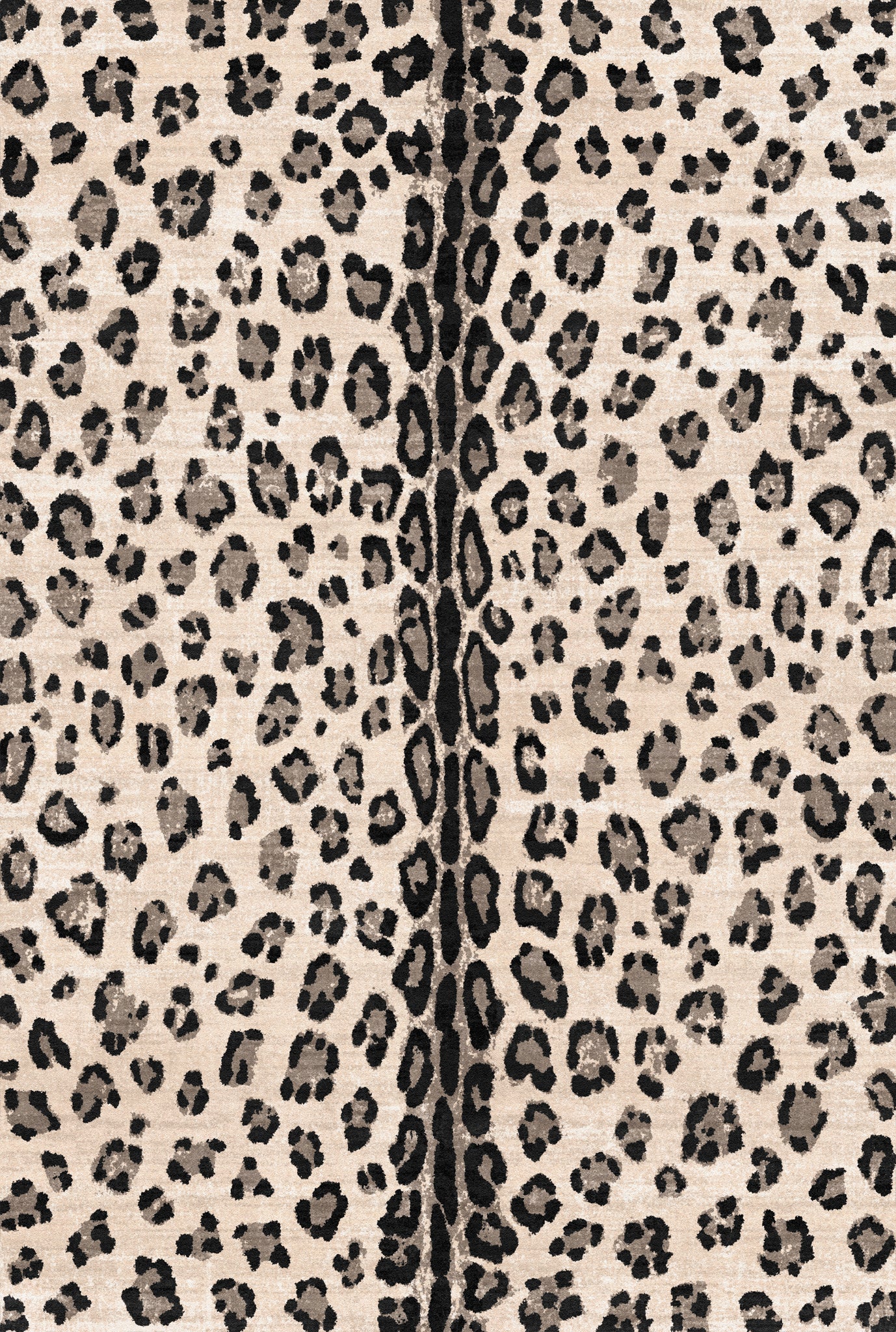 Rory Modern Leopard Print Rug