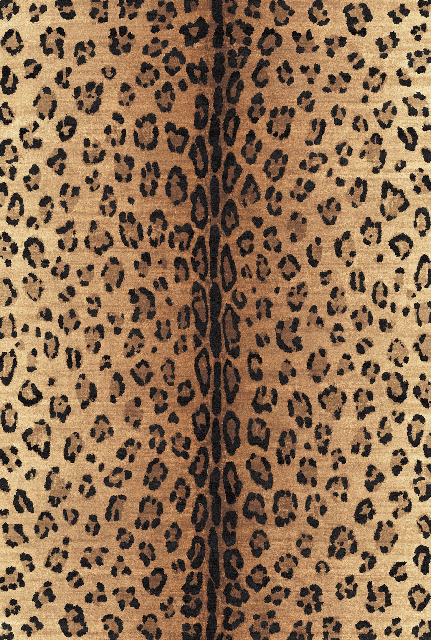 Rory Tapete moderno com estampado de leopardo