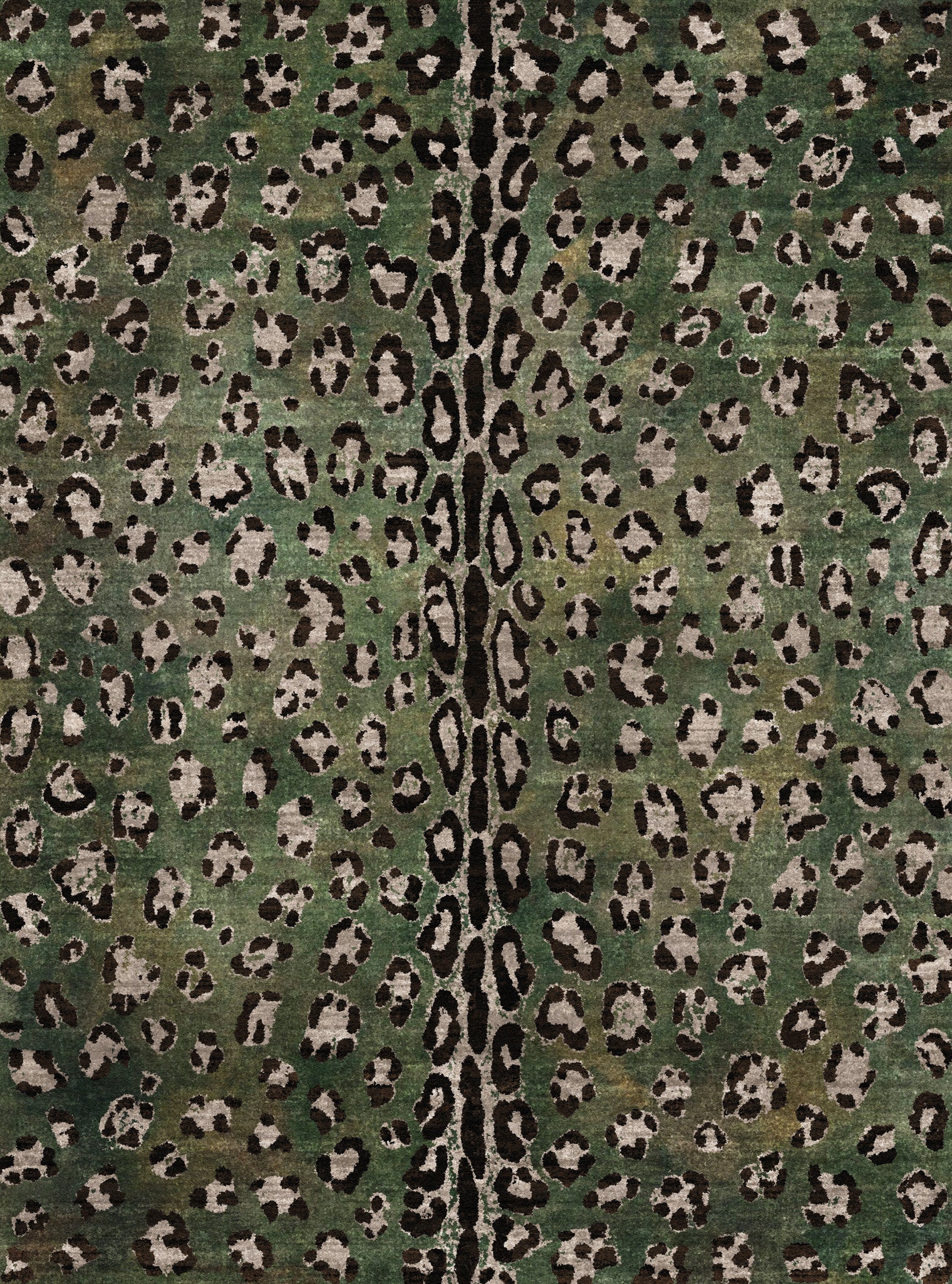 Rory Modern Leopard Print Rug