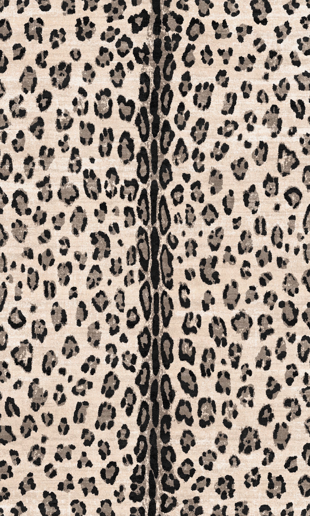 Rory Modern Leopard Print Rug