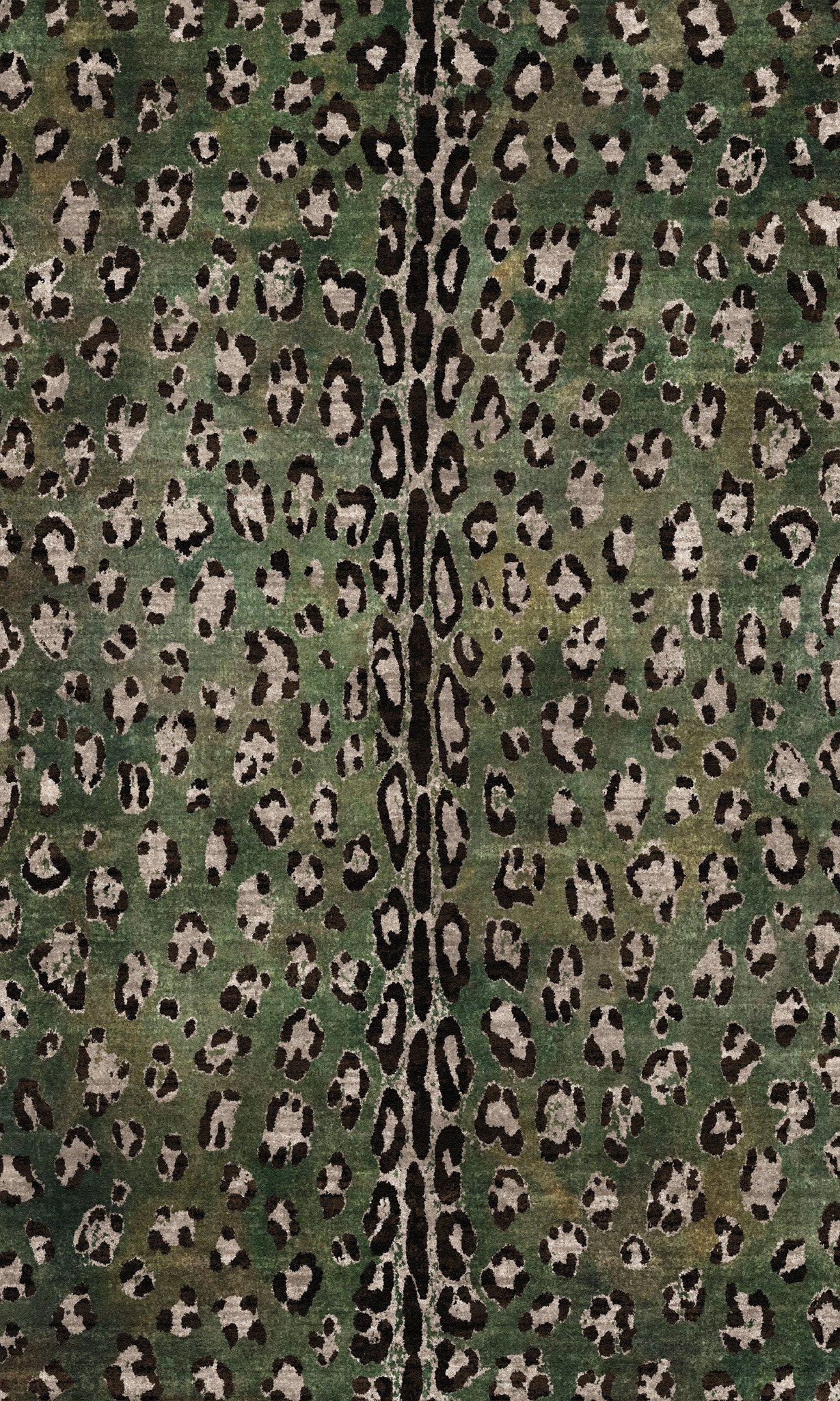 Rory Modern Leopard Print Rug