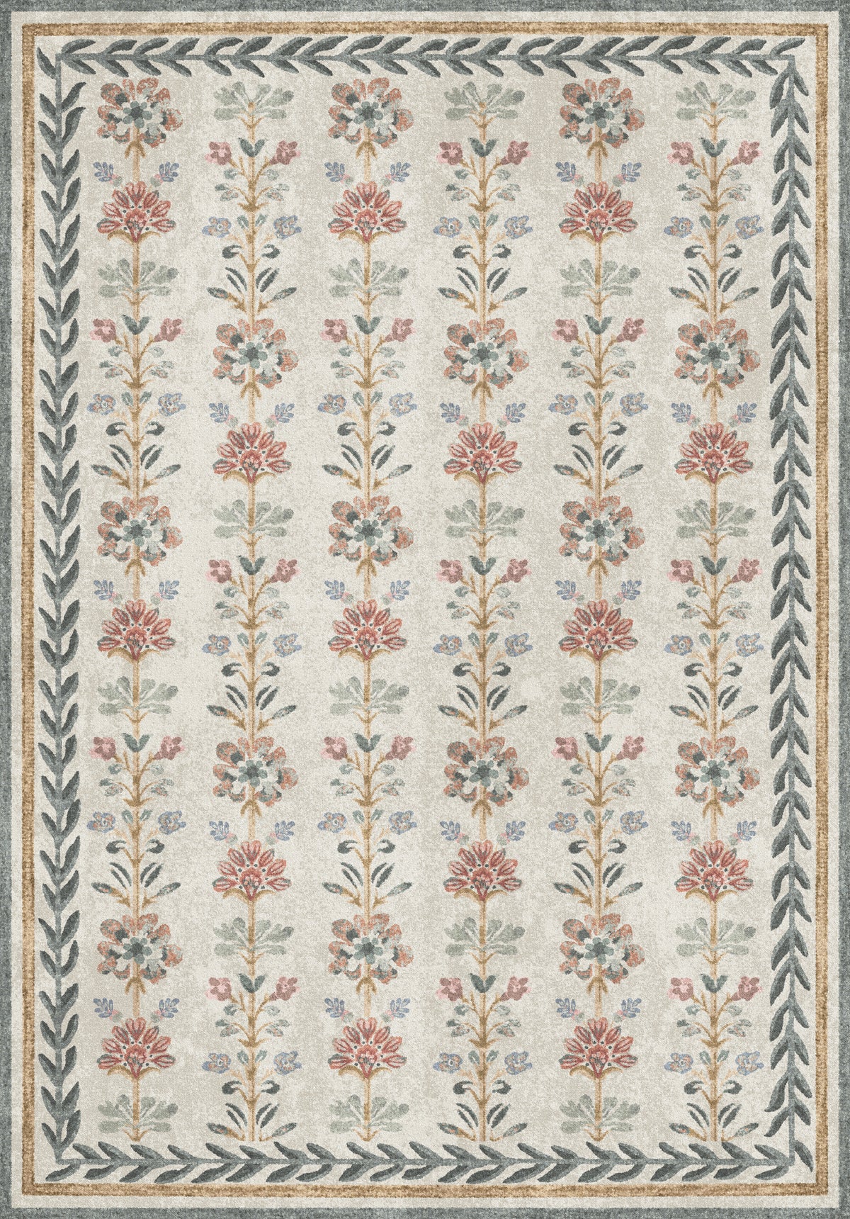 Aimee Vintage Botanical Rug