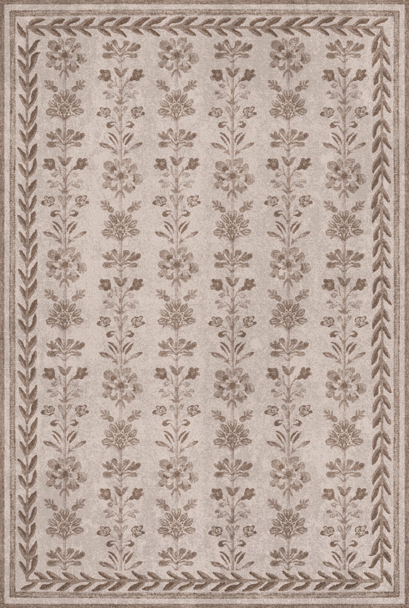 Aimee Vintage Botanisch Tapijt