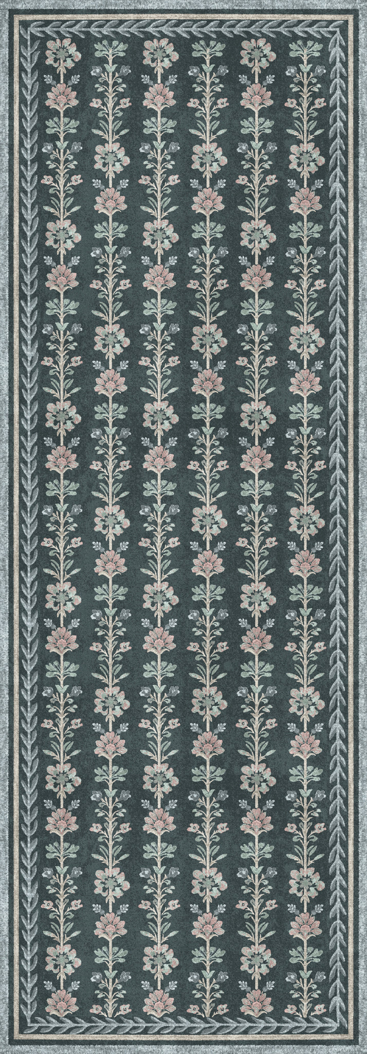 Aimee Vintage Botanisch Tapijt