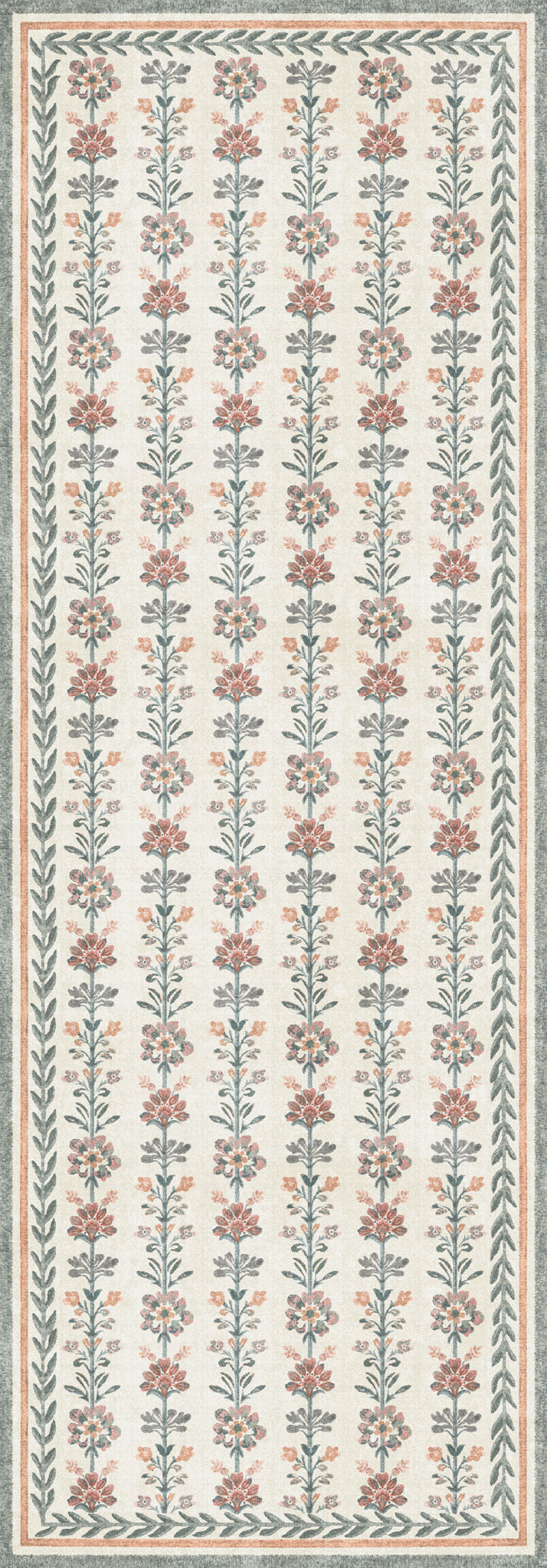 Aimee Vintage Botanisch Tapijt