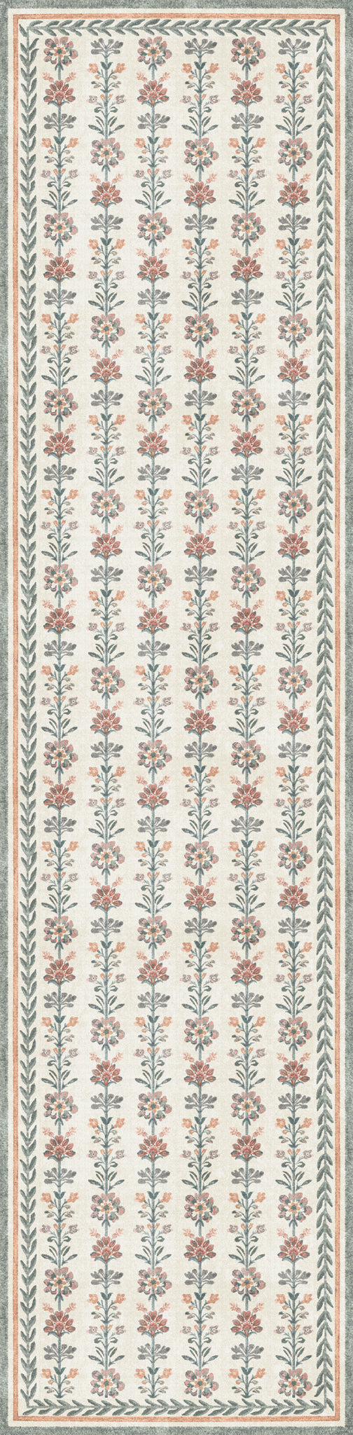 Aimee Vintage Botanisch Tapijt