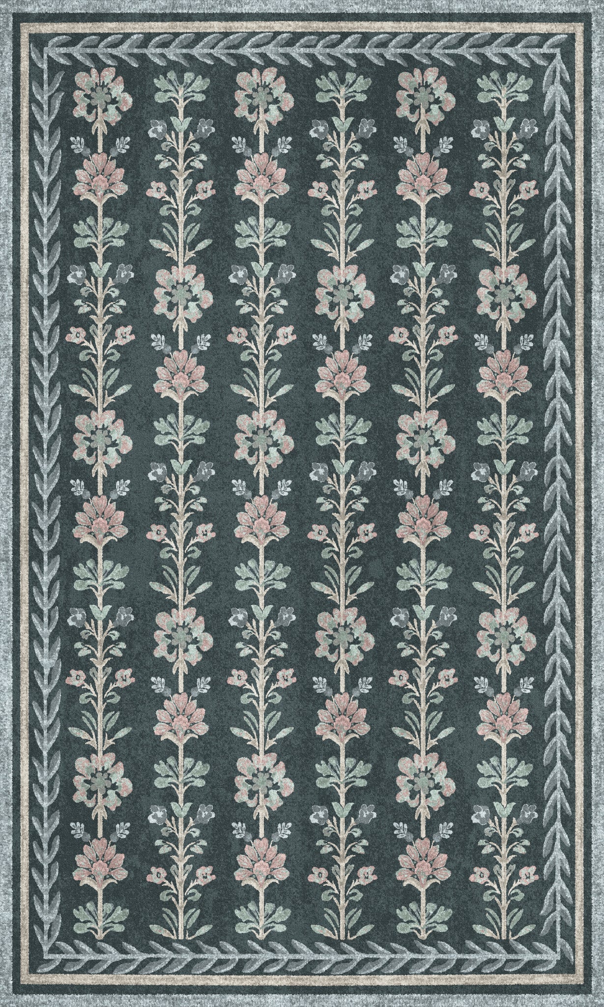 Aimee Vintage Botanisch Tapijt