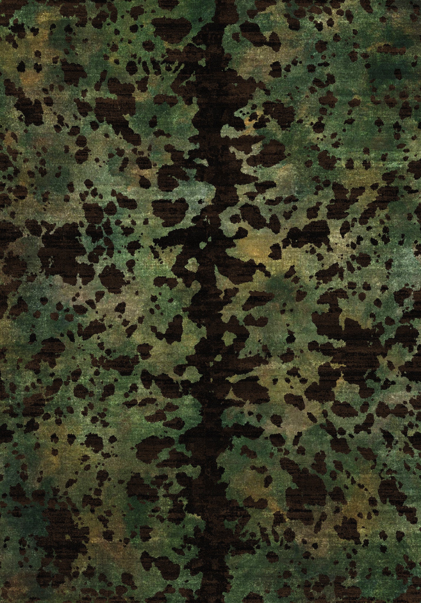 Veda Distressed Animal Print Rug