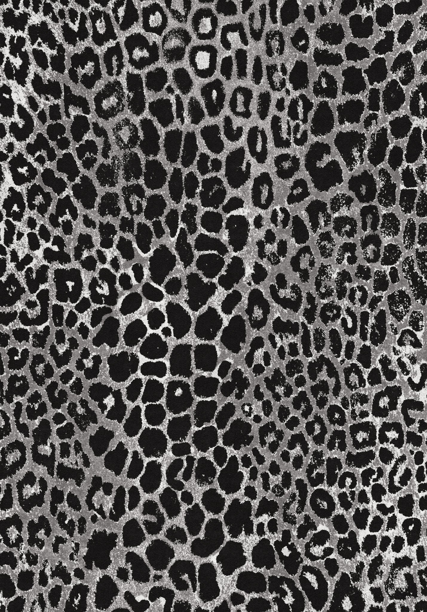 Sawyer Distressed Leopard Vloerkleed