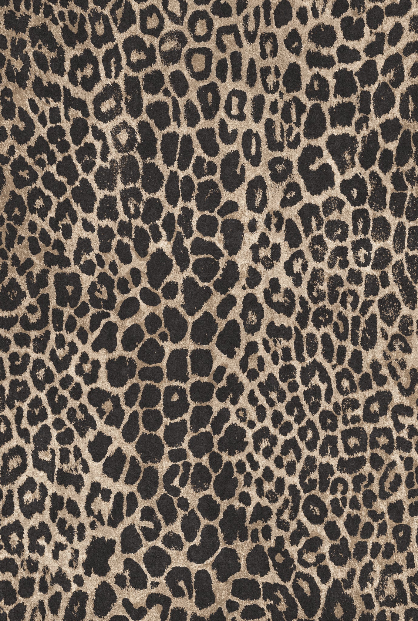 Sawyer Distressed Leopard Vloerkleed