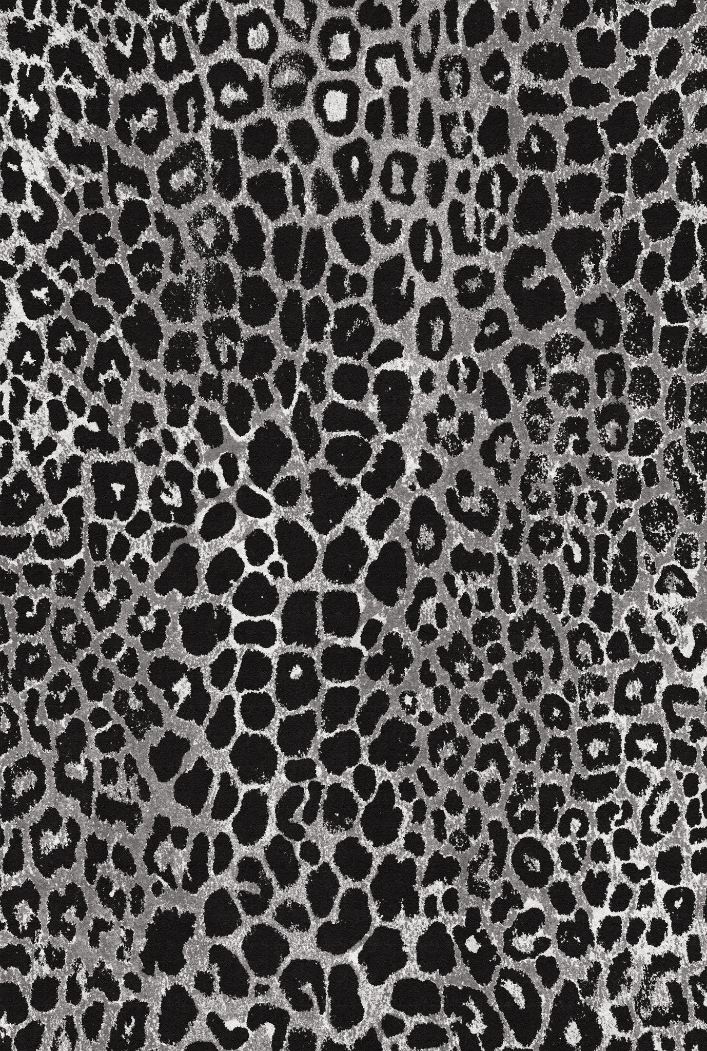Sawyer Distressed Leopard Vloerkleed