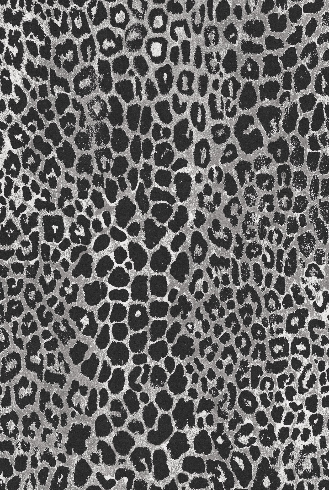 Sawyer Distressed Leopard Vloerkleed