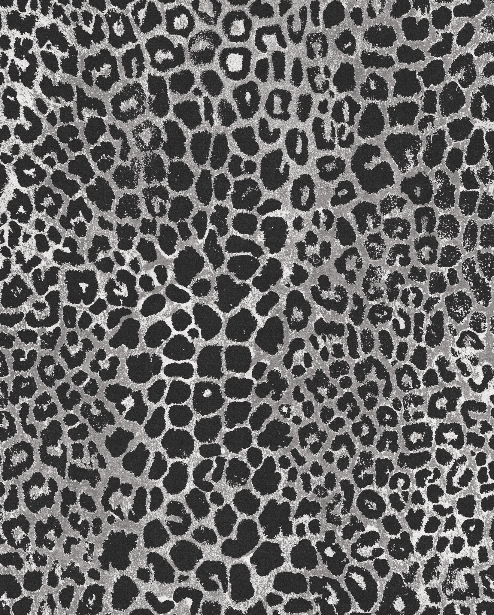 Sawyer Distressed Leopard Vloerkleed